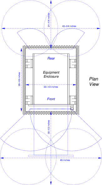Equipment Enclosure - Plan View
